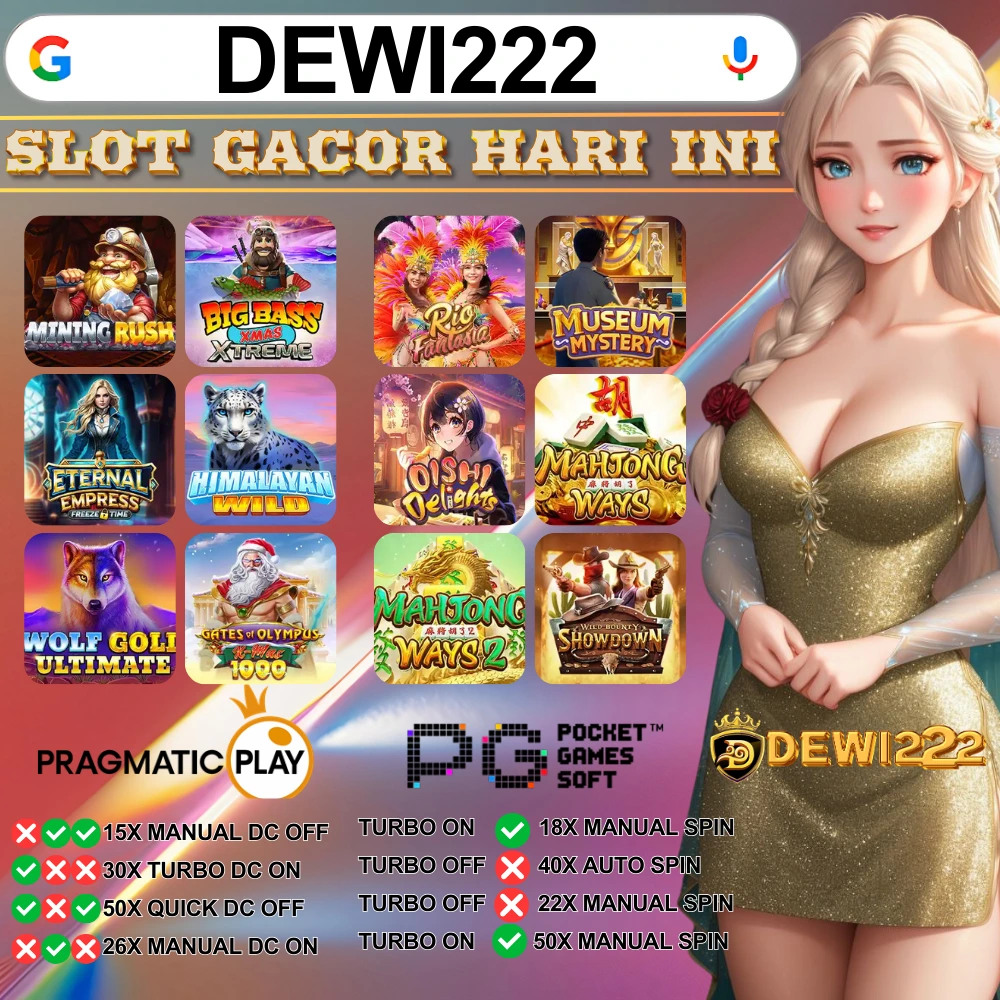Toto Slot Depo 5rb Terbaru Resmi DEWI222 Gacor & Terpercaya 2025